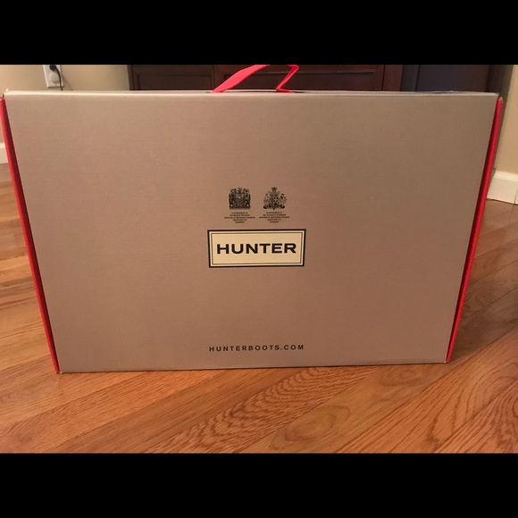 Hunter refined gloss boots- US size 6 - Picture 1 of 5